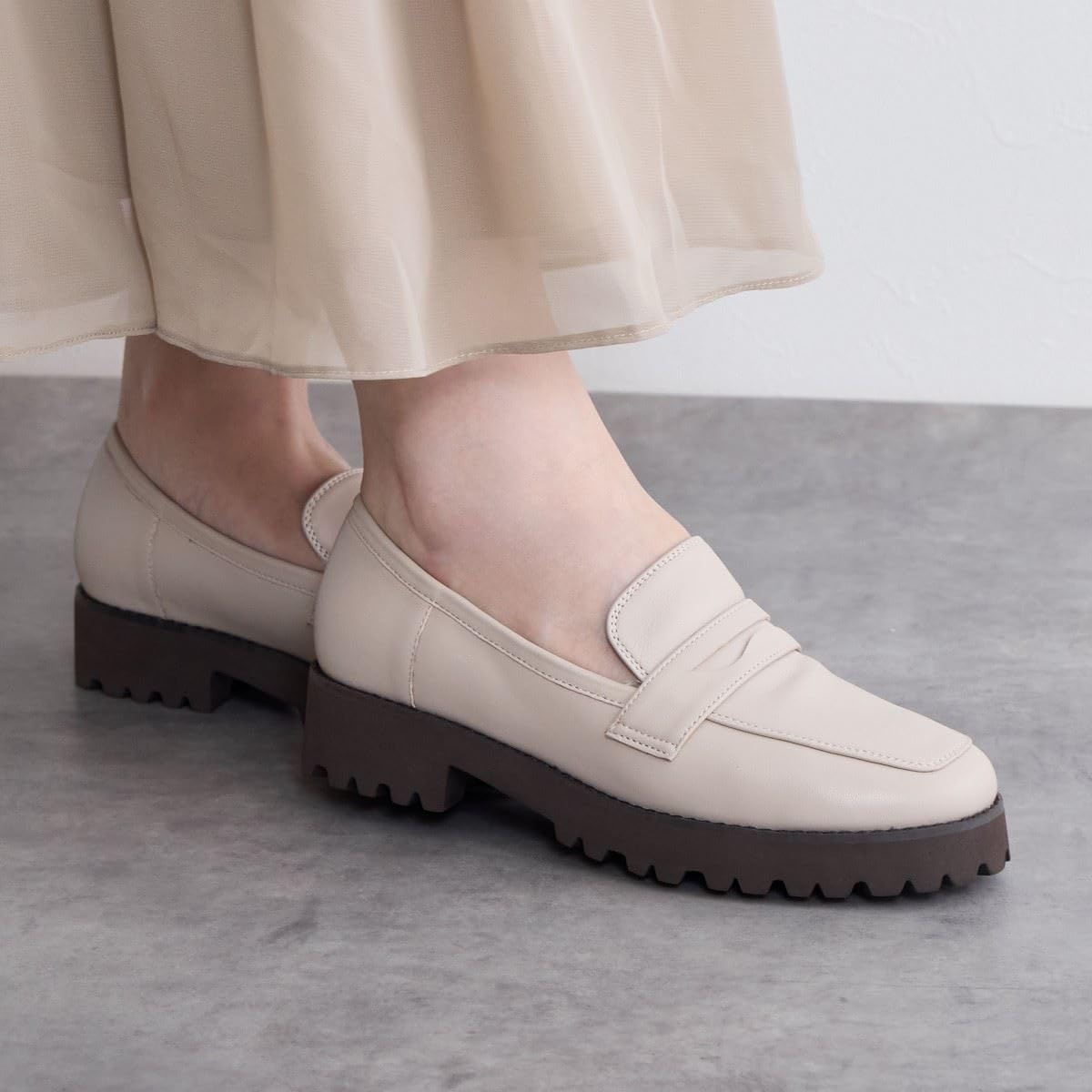 ヒミコ] ローファー HIMIKO/ヒミコ/メタルアクセントローファー/640009